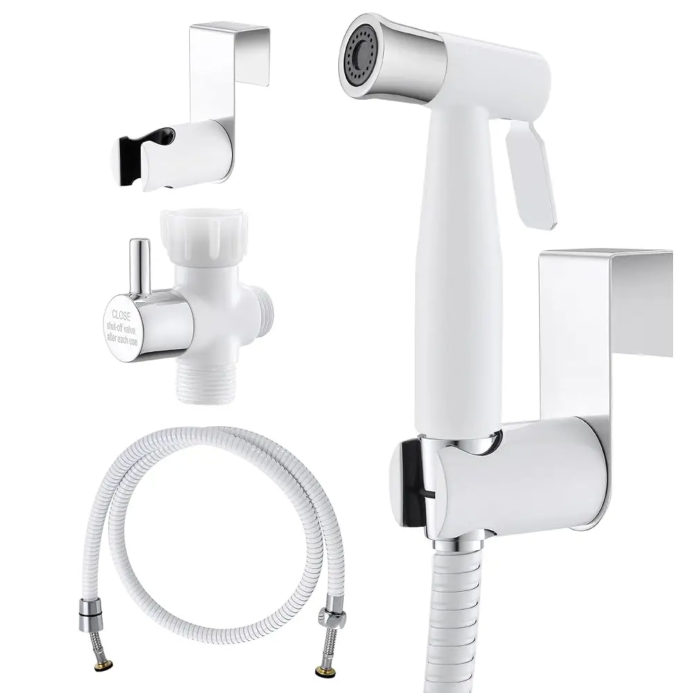AllexpreskBidet Sprayer for Toilet, Bidet Sprayer for Feminine Wash, Premium Stainless Steel Jet Spray for Toilet, Wall-Mounted
AllexpreskBidet Sprayer for Toilet, Bidet Sprayer for Feminine Wash, Premium Stainless Steel Jet Spray for Toilet, Wall-Mounted