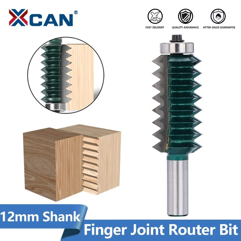 XCAN Router Bit Finger Joint Glue Milling Cutter 12mm Shank 12x54mm Raised Panel V Joint for Wood Tenon Woodworking Tool
XCAN Router Bit Finger Joint Glue Milling Cutter 12mm Shank 12x54mm Raised Panel V Joint for Wood Tenon Woodworking Tool