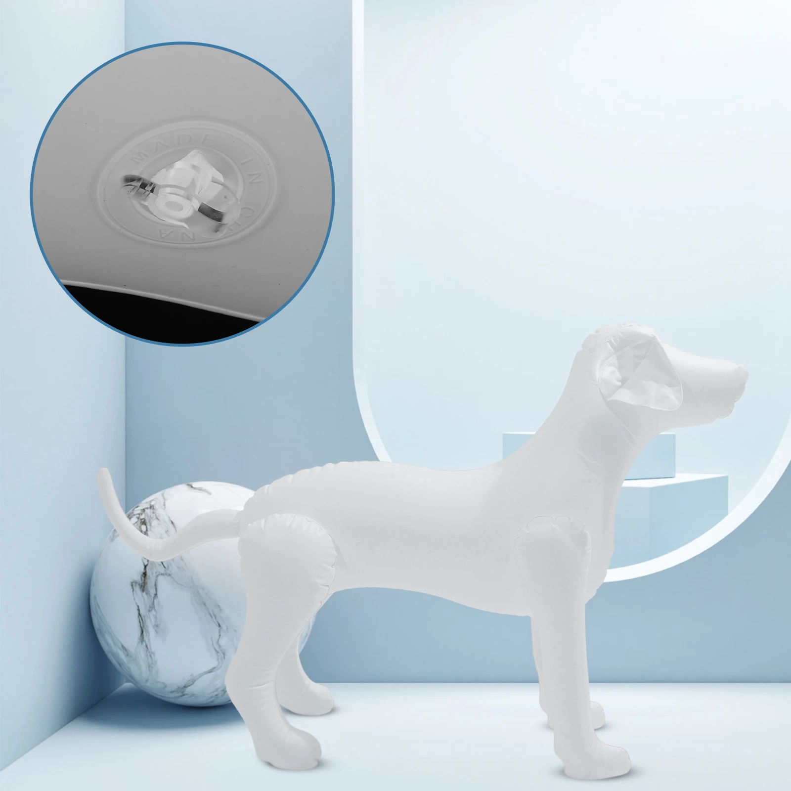 Sturdy Dog Mannequin Inflatable Display Stand For Pet Clothing Shop Durable Smooth Easy Clean Exhibition Use
Sturdy Dog Mannequin Inflatable Display Stand For Pet Clothing Shop Durable Smooth Easy Clean Exhibition Use