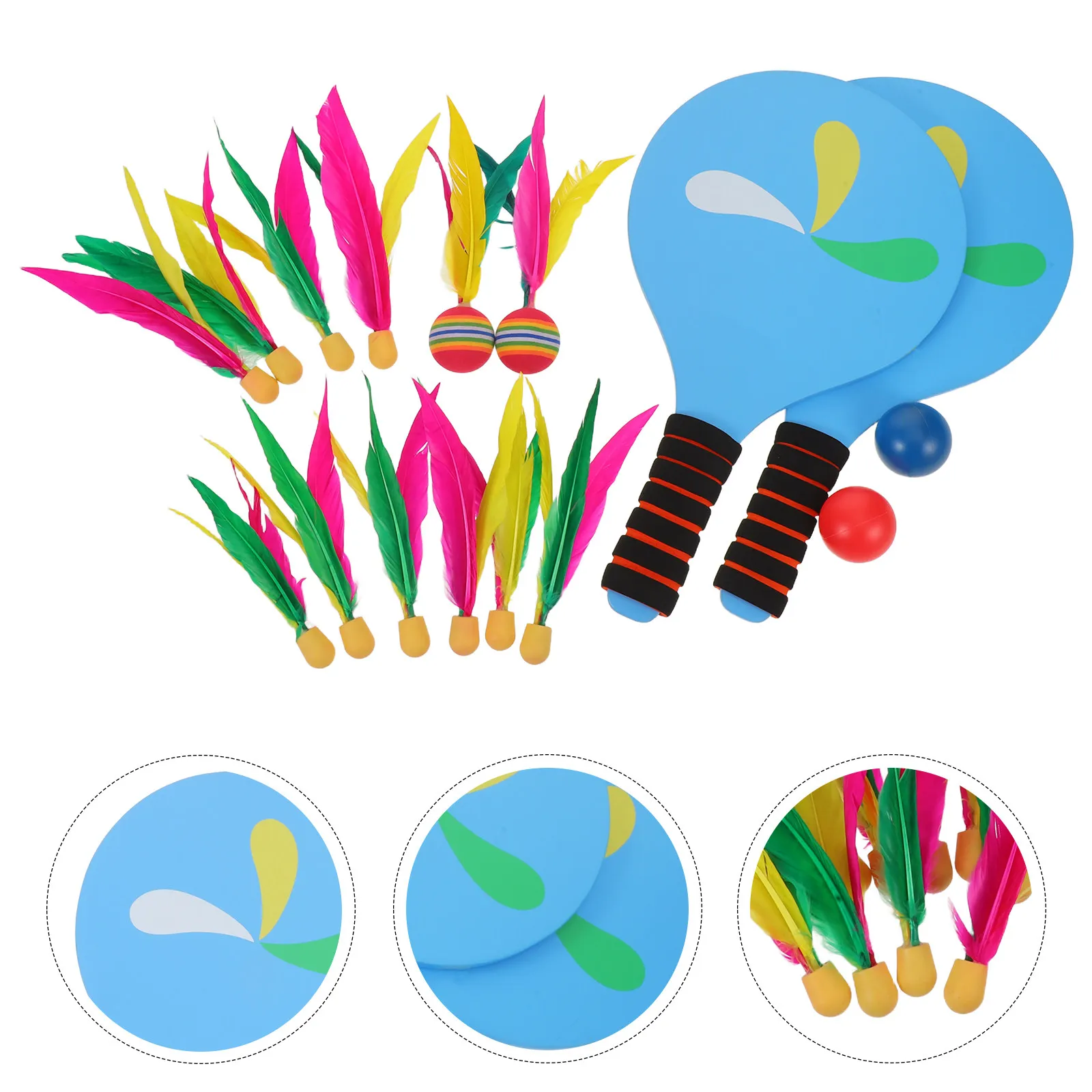 1Set Complete Badminton Racket Set Stylish Vibrant Design Reinforced Stability for Adults Includes Rackets Shuttlecocks
1Set Complete Badminton Racket Set Stylish Vibrant Design Reinforced Stability for Adults Includes Rackets Shuttlecocks