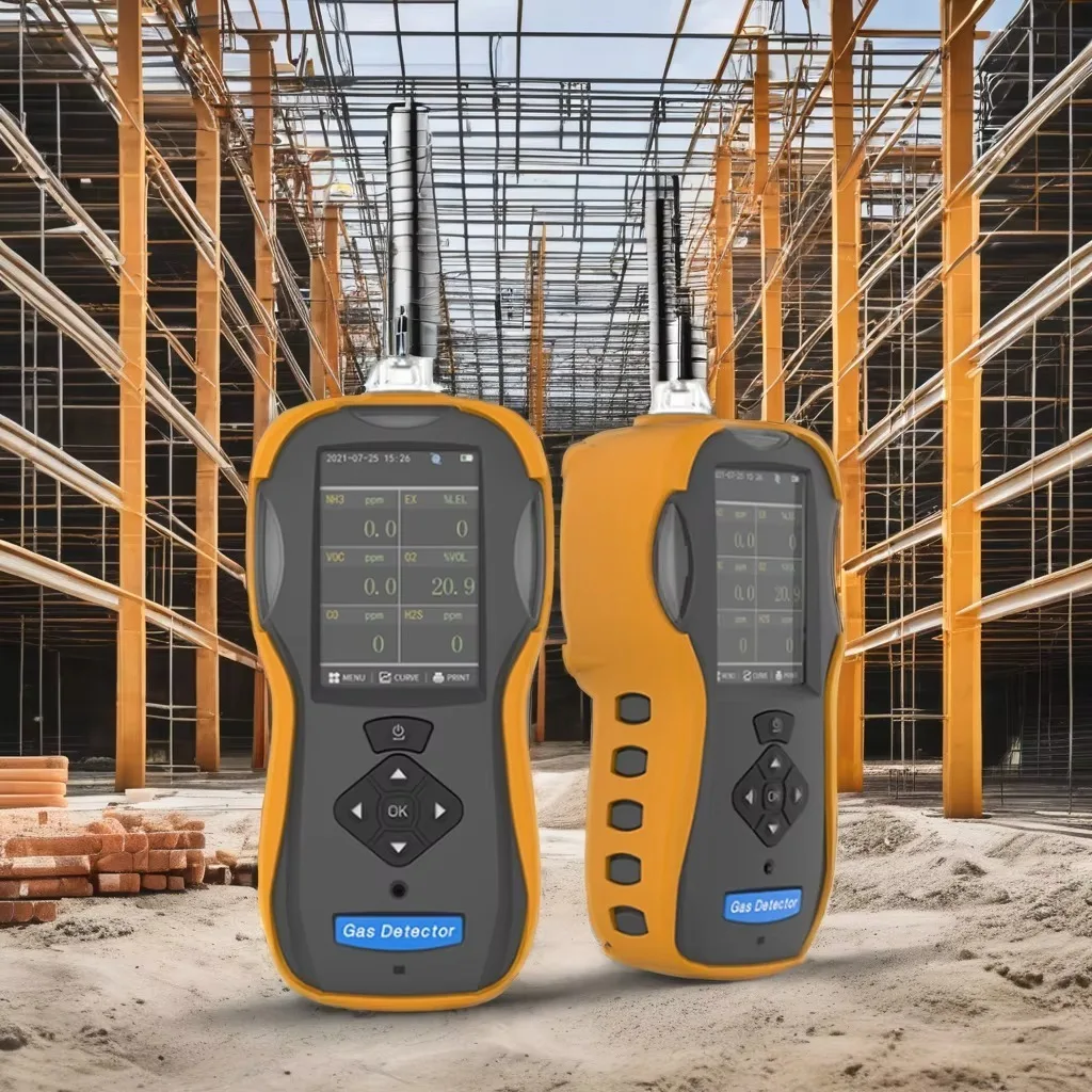 Portable Multi Toxic Gas Detector CL2 CO2 NH3 ing Calibration Device
Portable Multi Toxic Gas Detector CL2 CO2 NH3 ing Calibration Device