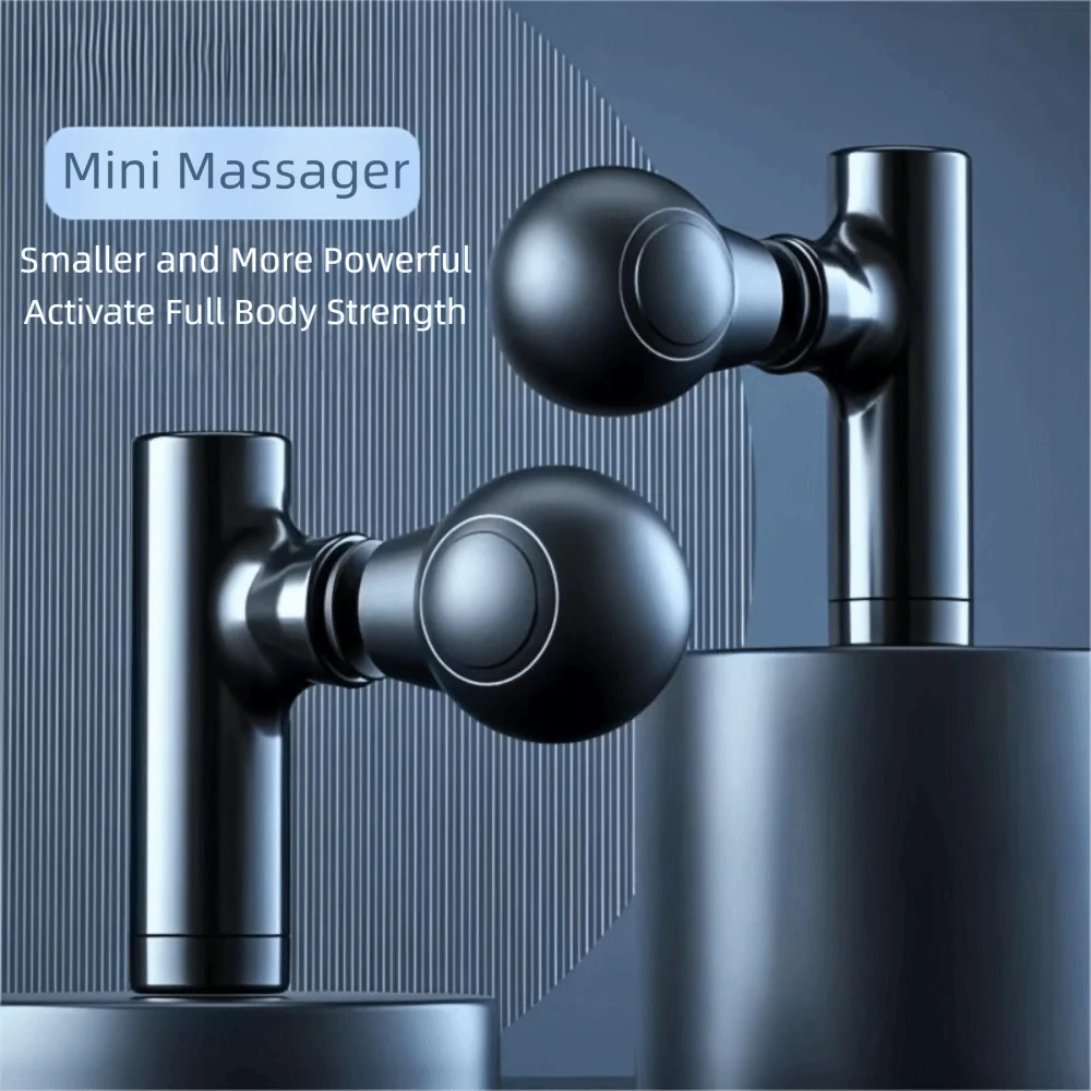 Deep Tissue Mini Massager Ultra Compact Rechargeable Muscle Massager Portable Handheld Fascial Massager Shoulder Massage
Deep Tissue Mini Massager Ultra Compact Rechargeable Muscle Massager Portable Handheld Fascial Massager Shoulder Massage