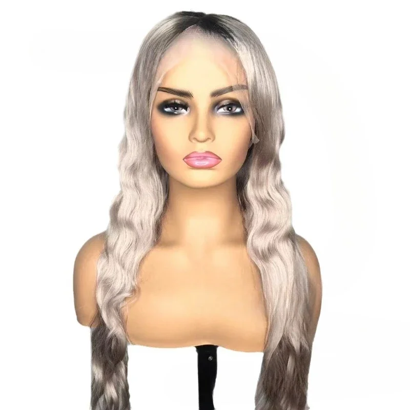 Small curl wig headgear black gradual change grandma gray wig headgear
Small curl wig headgear black gradual change grandma gray wig headgear