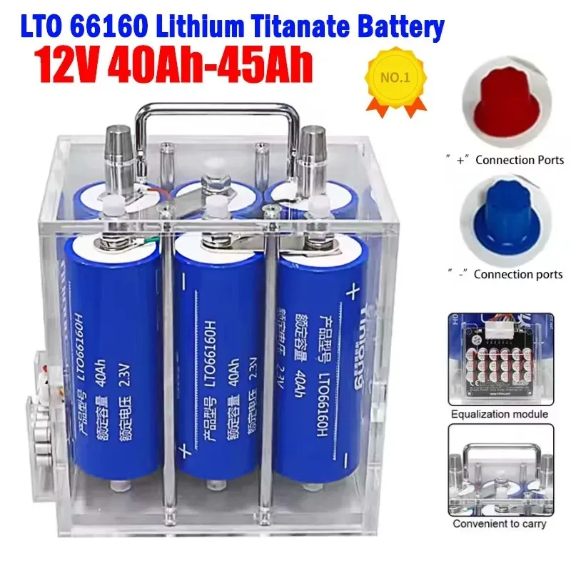 New12V 40Ah-45AH 13.8V 66160 Lithium Titanate Battery LTO Yinlong 6S1P 10C High Power Electric Marine RV Speaker UPS Car Starter
New12V 40Ah-45AH 13.8V 66160 Lithium Titanate Battery LTO Yinlong 6S1P 10C High Power Electric Marine RV Speaker UPS Car Starter