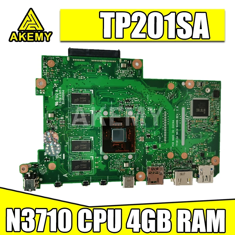 For ASUS Transformer Book Flip TP201S TP201 Motherboard TP201SA N3700 CPU 4GB-RAM OK 100% Test Well VivoBook _ J201SA
For ASUS Transformer Book Flip TP201S TP201 Motherboard TP201SA N3700 CPU 4GB-RAM OK 100% Test Well VivoBook _ J201SA