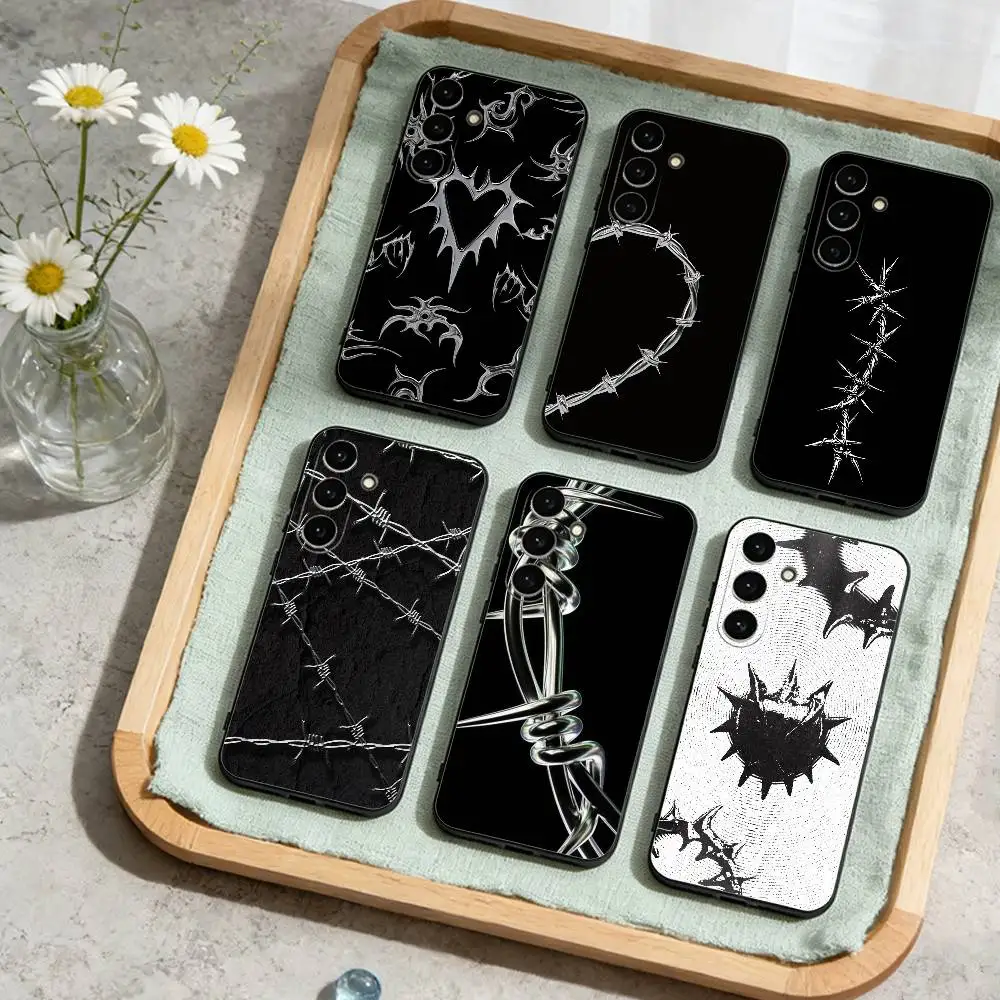 Edgy Spiked Metal Vibe Phone Case For Samsung Galaxy A73,A72,A71,A70,A53,A52,A51,Others Soft Black Cover
Edgy Spiked Metal Vibe Phone Case For Samsung Galaxy A73,A72,A71,A70,A53,A52,A51,Others Soft Black Cover