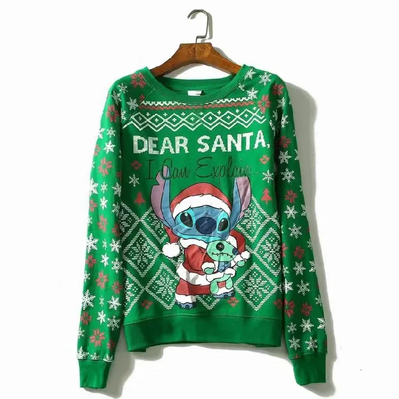 2025 New Christmas Love Stitch Ugly Christmas Sweater Fashion Men Women Pullover Tops Cartoon Anime Couple Sweatshirt
2025 New Christmas Love Stitch Ugly Christmas Sweater Fashion Men Women Pullover Tops Cartoon Anime Couple Sweatshirt