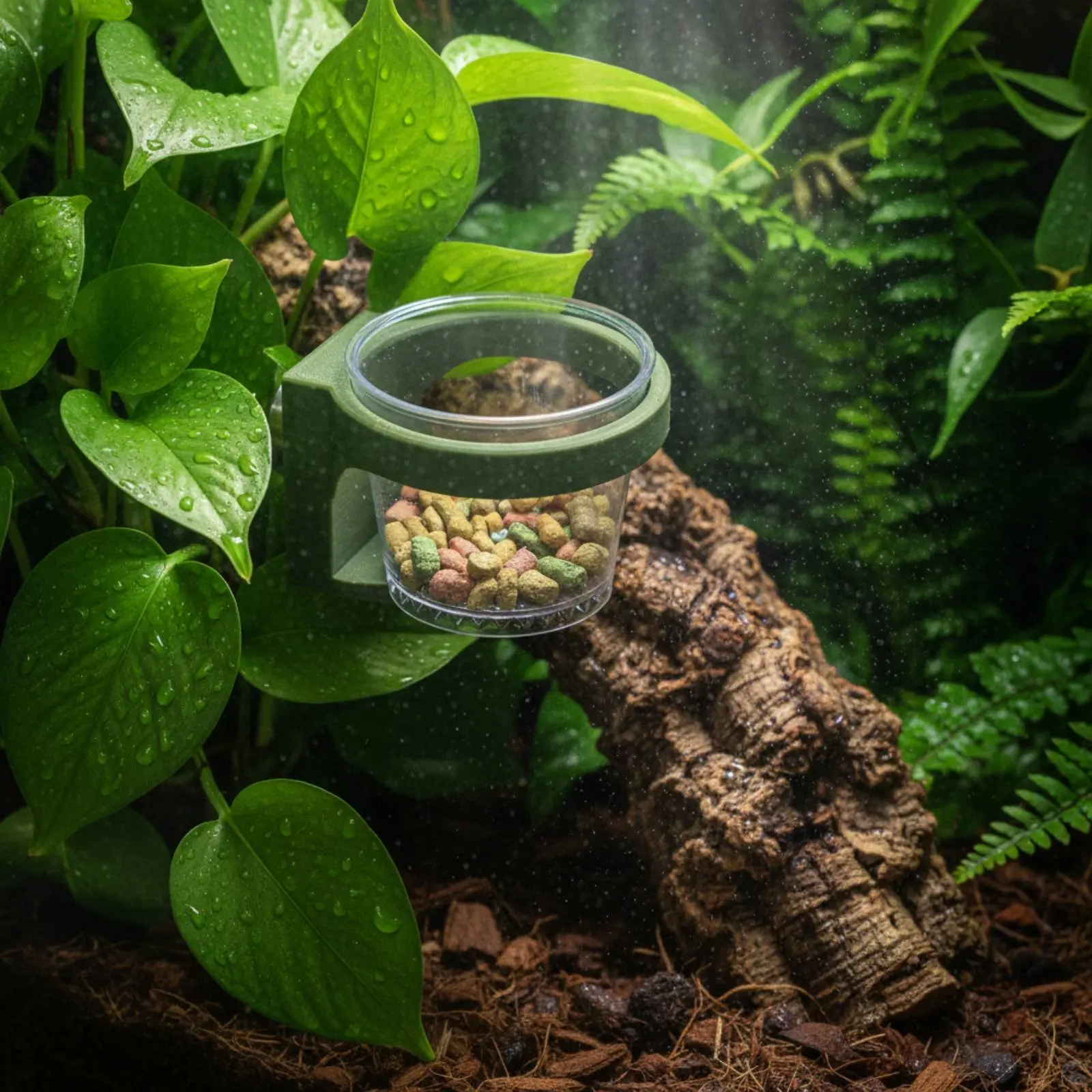 Adhesive-Backed Food Cup Space Saving Adhesive-Backed Amphibian Bowl Amphibian Feeding Bowl Safe Material Hanging Feeder Cup
Adhesive-Backed Food Cup Space Saving Adhesive-Backed Amphibian Bowl Amphibian Feeding Bowl Safe Material Hanging Feeder Cup