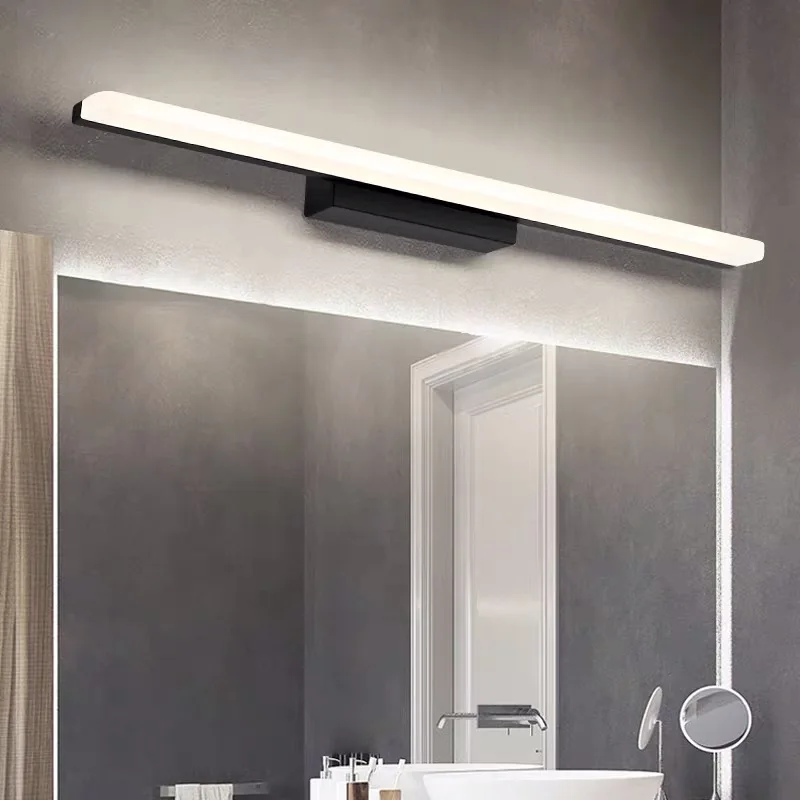 Led Mirror Light Modern Wall Lamp Bathroom Lights 40/50/60/70/90/110cm Stainless Steel AC85-265V
Led Mirror Light Modern Wall Lamp Bathroom Lights 40/50/60/70/90/110cm Stainless Steel AC85-265V