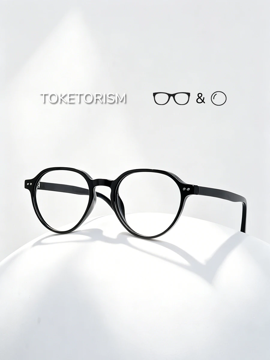 Toketorism Round Reading Glasses For Men Fashion Women's Myopia Eyeglasses Anti Blue Computer Eyewear
Toketorism Round Reading Glasses For Men Fashion Women's Myopia Eyeglasses Anti Blue Computer Eyewear