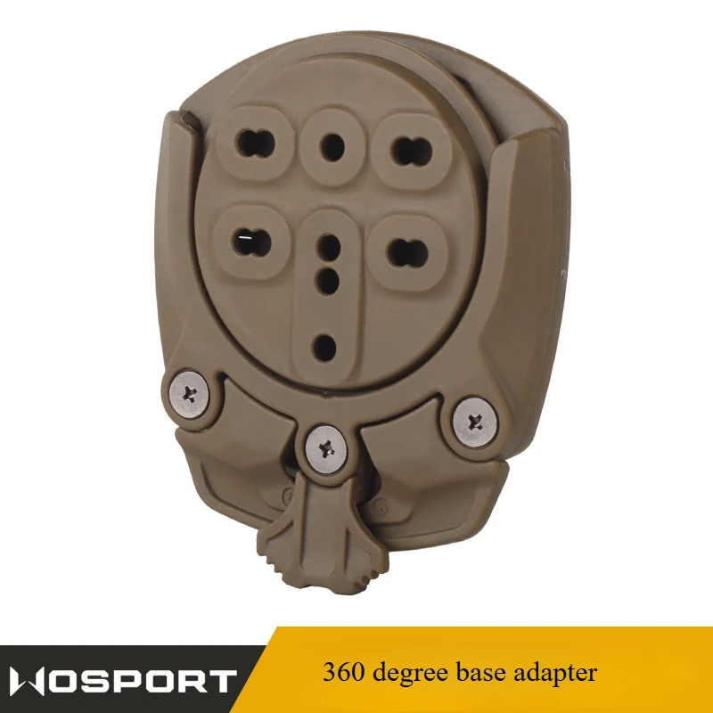 WOSPORT 360 Degree Rotating Base Is Equipped with A Freely Adjustable Angle Quick Release Sleeve Made of Nylon Material
WOSPORT 360 Degree Rotating Base Is Equipped with A Freely Adjustable Angle Quick Release Sleeve Made of Nylon Material