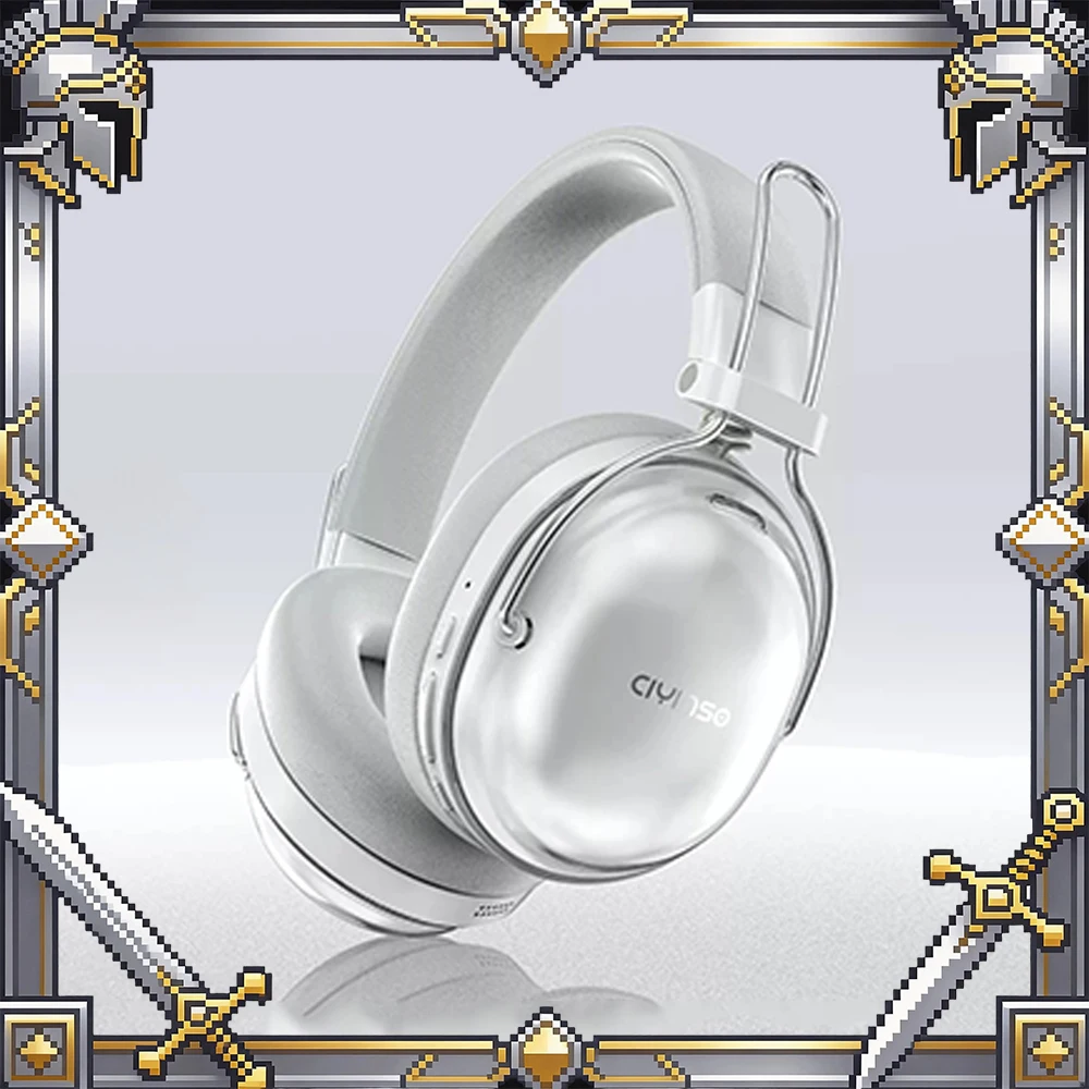 CIYINSO Mars Max Wireless Headphones -49dB Wideband Deep ANC Earphone Simulated Tuning 40mm Custom Diamond-like Diaphragm PC
CIYINSO Mars Max Wireless Headphones -49dB Wideband Deep ANC Earphone Simulated Tuning 40mm Custom Diamond-like Diaphragm PC
