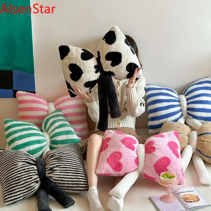 Ins Korean Dopamine Rabbit Velvet Bow Pillow Cute Lunch Nap Pillows Car Bedside Sofa Cushion Girl Gift Living Room Decoration
Ins Korean Dopamine Rabbit Velvet Bow Pillow Cute Lunch Nap Pillows Car Bedside Sofa Cushion Girl Gift Living Room Decoration