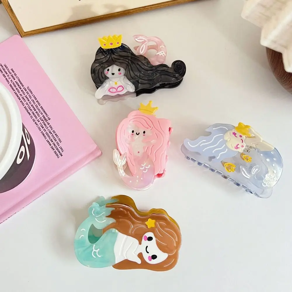 Cute Geometry Cartoon Mermaid Hair Claw Lovely Ponytail Clip Creative Hair Claw Novetly Acetic Acid Shark Clip Daily
Cute Geometry Cartoon Mermaid Hair Claw Lovely Ponytail Clip Creative Hair Claw Novetly Acetic Acid Shark Clip Daily