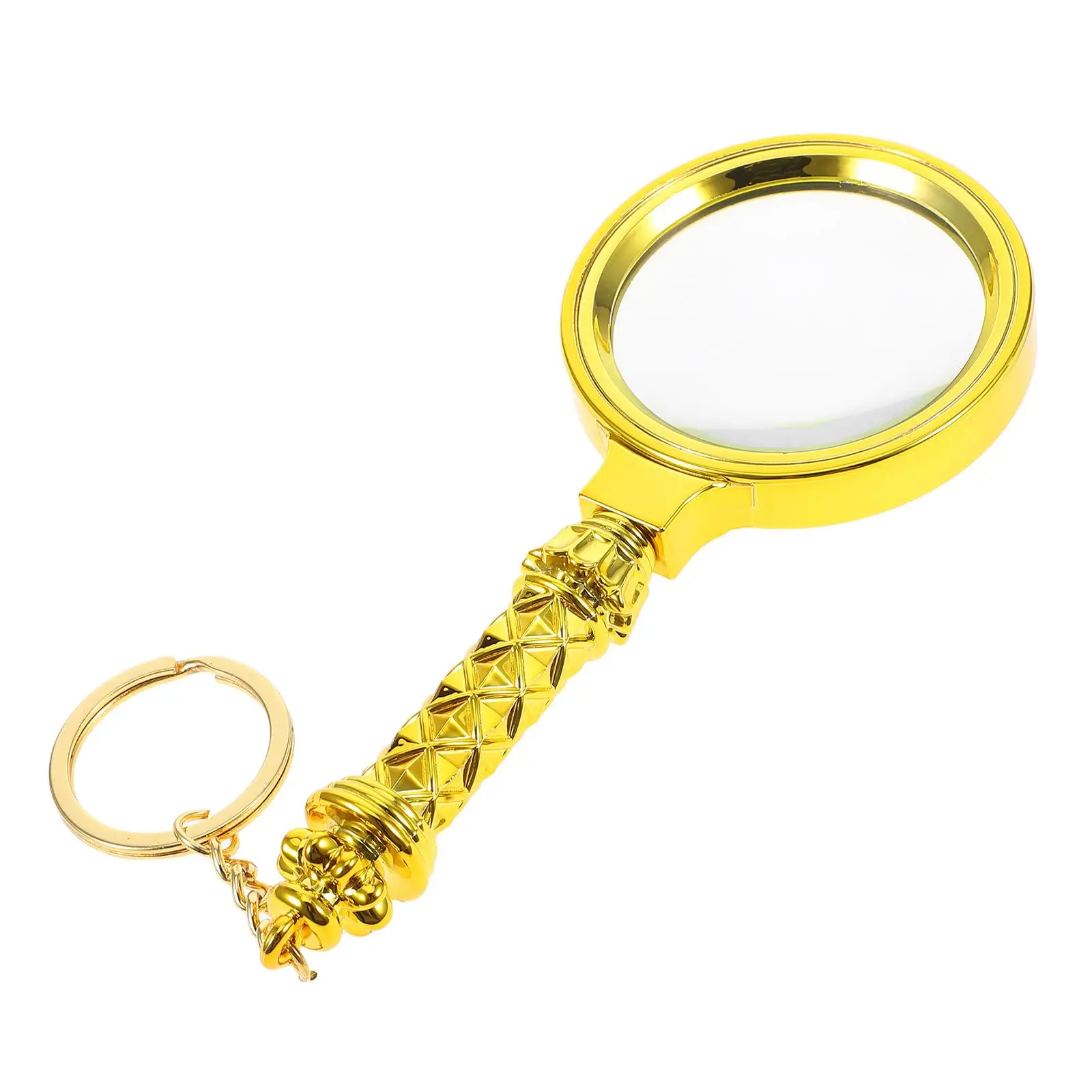 Golden 10x Reading Magnifier Handheld Portable for Books Newspapers Magazines Mini Plastic Hand Magnifier High
Golden 10x Reading Magnifier Handheld Portable for Books Newspapers Magazines Mini Plastic Hand Magnifier High