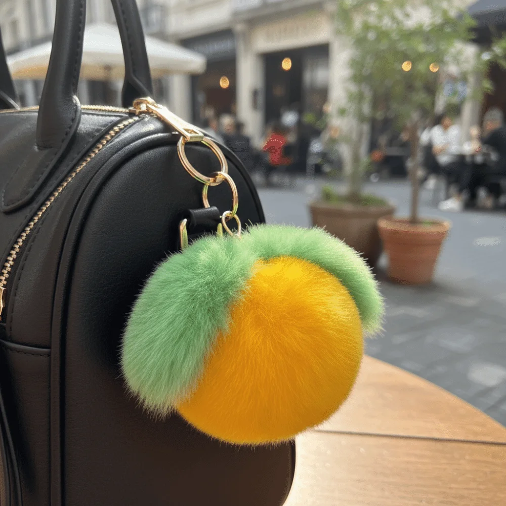 Soft Fur Furry Keychain Pink Peach Fluffy Fruit Keychain Cute Design Kawaii Style Keyring Children Gits
Soft Fur Furry Keychain Pink Peach Fluffy Fruit Keychain Cute Design Kawaii Style Keyring Children Gits