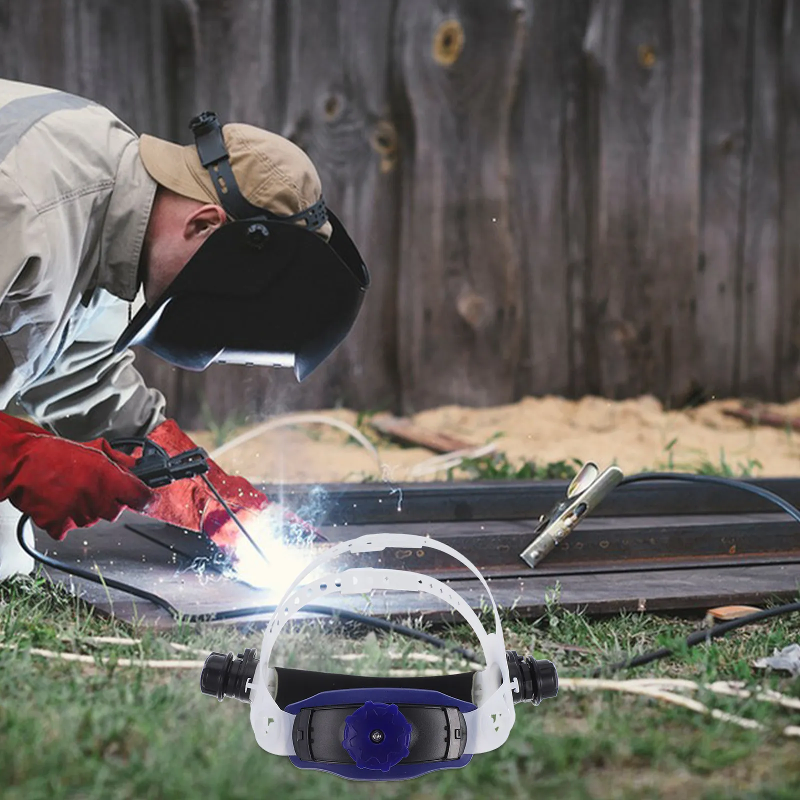 Набор премиум-аксессуаров для сварки: регулируемый ремень на голову, эргономичный дизайн, повышенный комфорт и надежная фиксация на все время работы.
Набор премиум-аксессуаров для сварки: регулируемый ремень на голову, эргономичный дизайн, повышенный комфорт и надежная фиксация на все время работы.