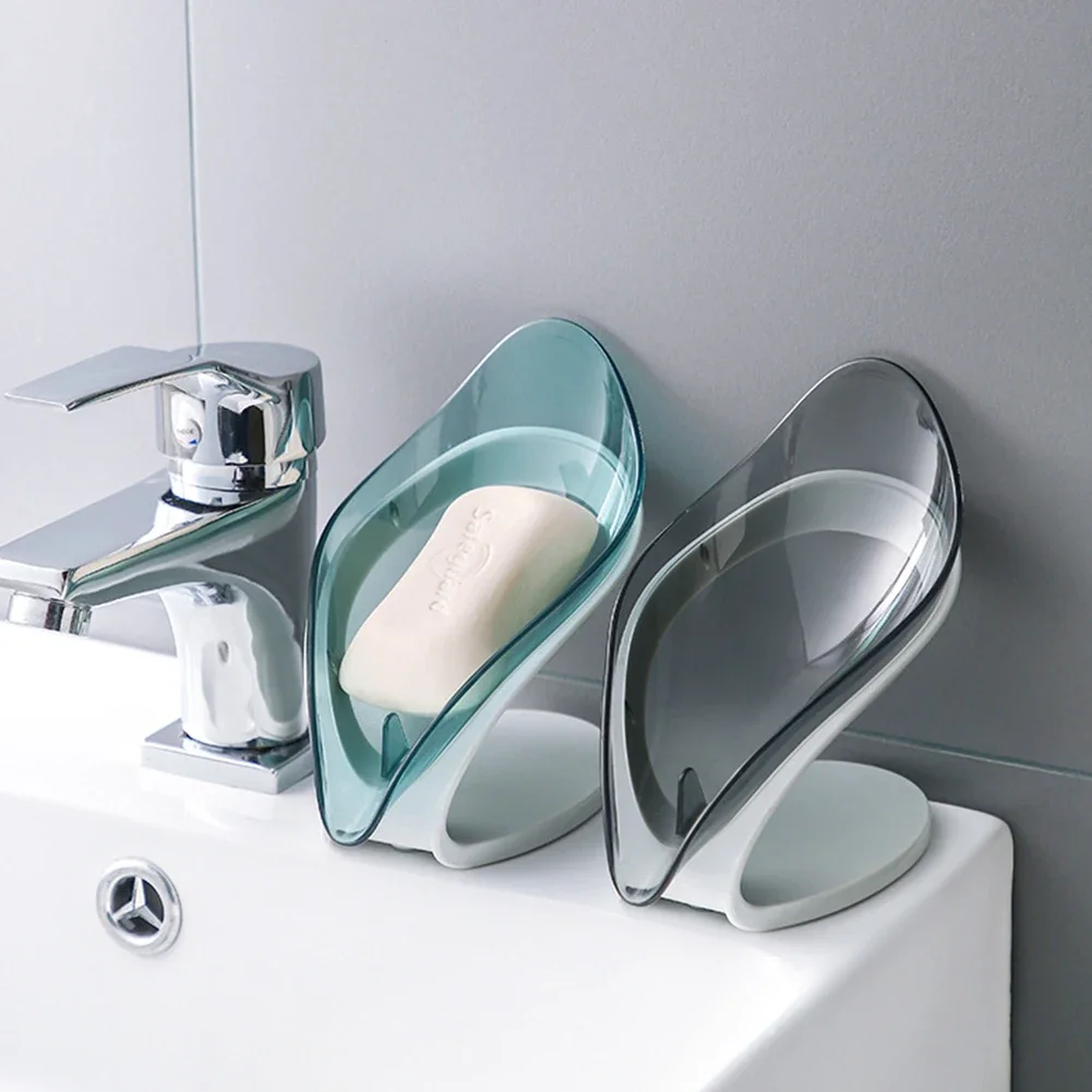 Suction Cup Leaf Soap Dish Box No-Punch Bathroom Shower Soap Dish with Drain Portable Toilet Laundry Soap Holder Basin Tray
Suction Cup Leaf Soap Dish Box No-Punch Bathroom Shower Soap Dish with Drain Portable Toilet Laundry Soap Holder Basin Tray