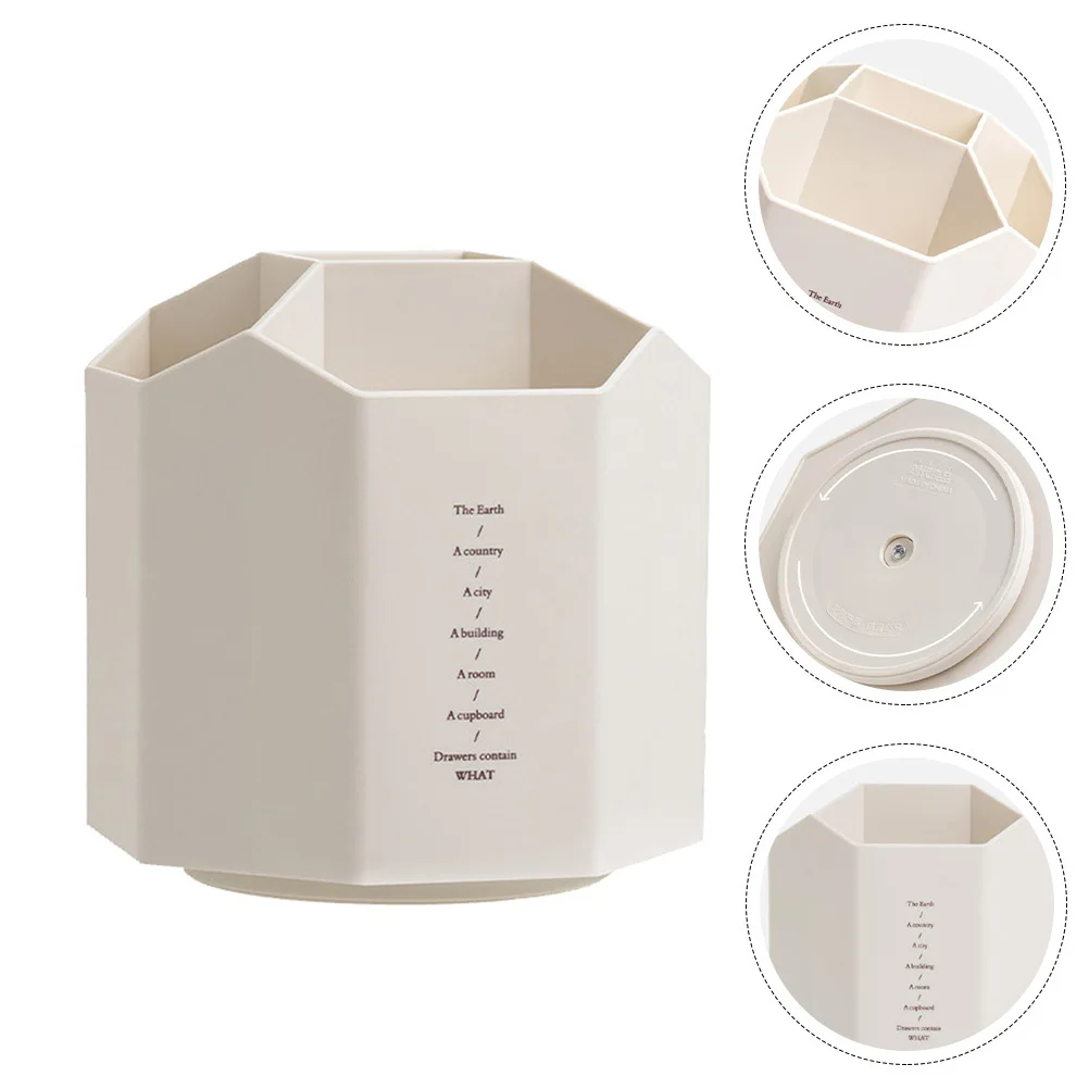 Stationery Holder Multi-Compartment Rotatable Pen Holder for Office Study Room Desktop Sundries Organizer Container
Stationery Holder Multi-Compartment Rotatable Pen Holder for Office Study Room Desktop Sundries Organizer Container