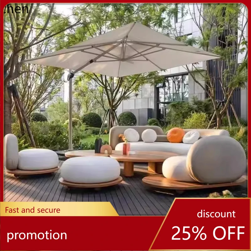 ZML Combination Outdoor Courtyard Garden Teak Furniture Villa Overhead Leisure Cloud Lounger
ZML Combination Outdoor Courtyard Garden Teak Furniture Villa Overhead Leisure Cloud Lounger