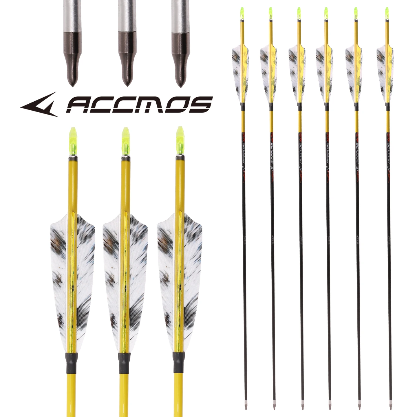 6/12 шт. ID5,2 мм стрела из чистого углерода 300 350 400 500 600 700 с 4-дюймовыми перьями для изогнутого блочного лука, охотничьей стрелы для стрельбы из лука
6/12 шт. ID5,2 мм стрела из чистого углерода 300 350 400 500 600 700 с 4-дюймовыми перьями для изогнутого блочного лука, охотничьей стрелы для стрельбы из лука