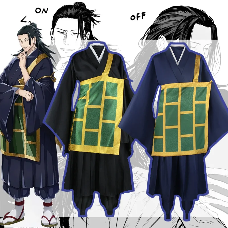 Suguru Geto Costume Set Traditional Japanese Kimono Kasaya Cosplay Event Anime Manga Halloween Martial Arts Costumized Outfit
Suguru Geto Costume Set Traditional Japanese Kimono Kasaya Cosplay Event Anime Manga Halloween Martial Arts Costumized Outfit