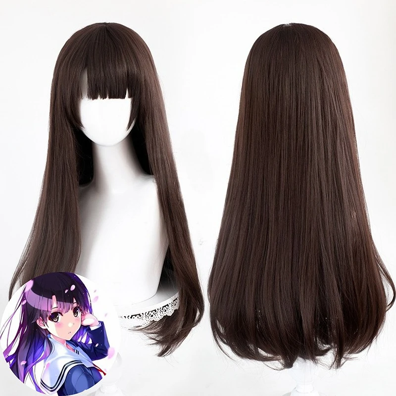 Cosplay Megumi Kato Wig for Women Cosplay Wig Anime How to Raise a Boring Girlfriendfor Dark Brown Bob Halloween Party
Cosplay Megumi Kato Wig for Women Cosplay Wig Anime How to Raise a Boring Girlfriendfor Dark Brown Bob Halloween Party
