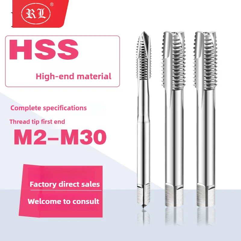 RL Spiral Tip M2 M3 M4 M5 M6 M8 M10 M12 M14 M16 for Lengthening Tap Tip for Tap Tip Machine
RL Spiral Tip M2 M3 M4 M5 M6 M8 M10 M12 M14 M16 for Lengthening Tap Tip for Tap Tip Machine