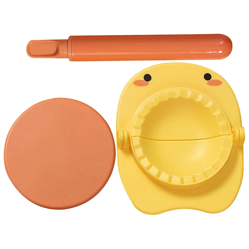 3 Pieces Yellow Dumpling Maker Set Kitchen Tool for Homemade Dumplings Empanadas Wontons Pressed Dough Easy Clean Manual Food
3 Pieces Yellow Dumpling Maker Set Kitchen Tool for Homemade Dumplings Empanadas Wontons Pressed Dough Easy Clean Manual Food