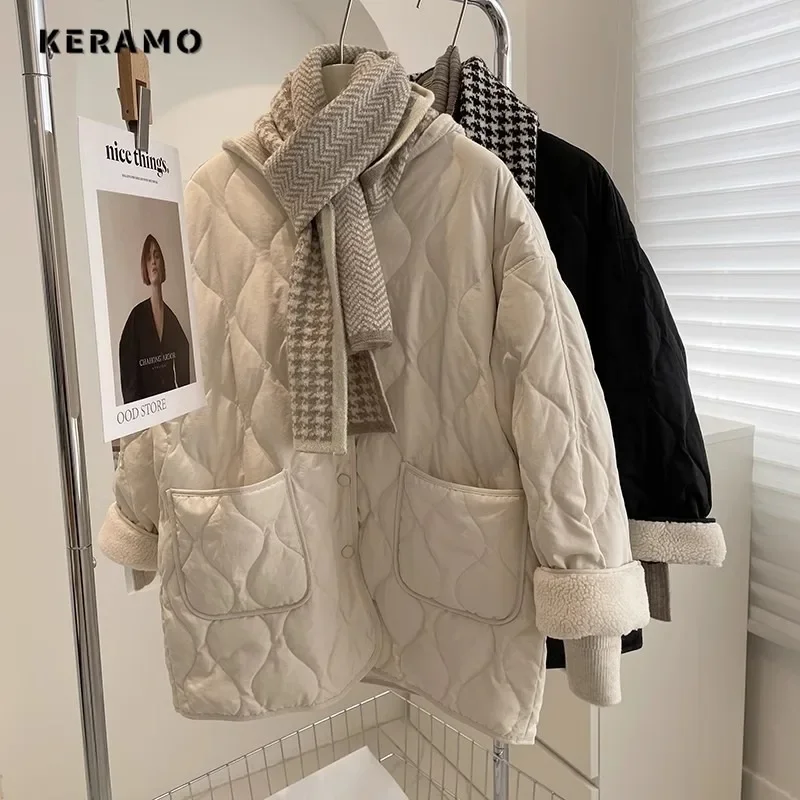 Casual All-match Single Breasted Long Sleeve Simple Parkas 2023 Winter Women Oversized Fashion Warm Outerwear Jacket Solid Coat
Casual All-match Single Breasted Long Sleeve Simple Parkas 2023 Winter Women Oversized Fashion Warm Outerwear Jacket Solid Coat