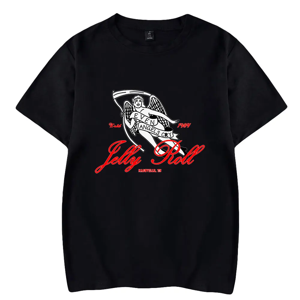 2026 Jelly Roll Merch Even Angels Cry White Tee Crewneck Short Sleeve Women Men T-shirt Casual Style Hip Hop Clothes
2026 Jelly Roll Merch Even Angels Cry White Tee Crewneck Short Sleeve Women Men T-shirt Casual Style Hip Hop Clothes