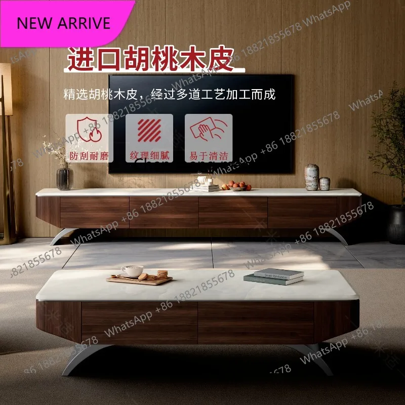 TV cabinet floor-to-ceiling living room, new model, light luxury and high-end sense, marble solid wood floor cabinet
TV cabinet floor-to-ceiling living room, new model, light luxury and high-end sense, marble solid wood floor cabinet
