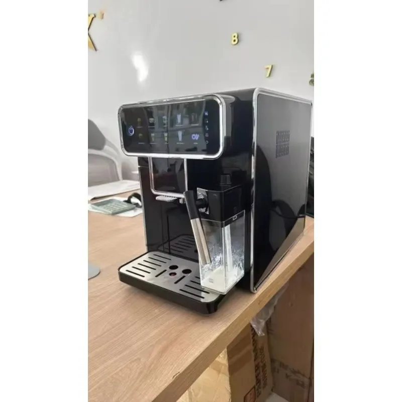 110v High End Atmosphere Household Commercial Intelligent Fully Automatic Touch Screen Smart Espresso Coffee Maker Machine
110v High End Atmosphere Household Commercial Intelligent Fully Automatic Touch Screen Smart Espresso Coffee Maker Machine