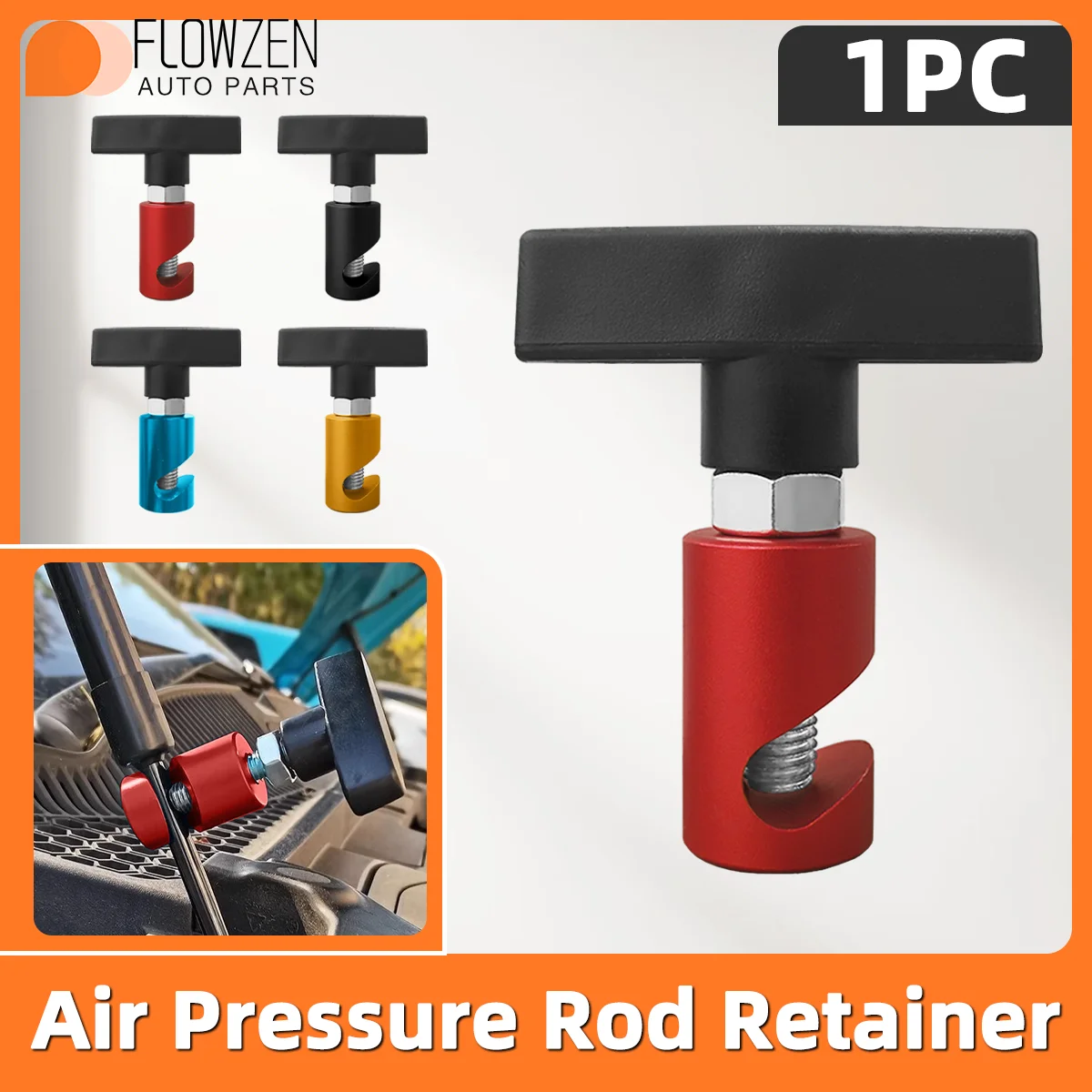 1pc Engine Hood Strut Clamp Air Spring Locking Tool Car Trunk Tailgate Lifting Bracket Air Pressure Rod Bracket Accessories
1pc Engine Hood Strut Clamp Air Spring Locking Tool Car Trunk Tailgate Lifting Bracket Air Pressure Rod Bracket Accessories