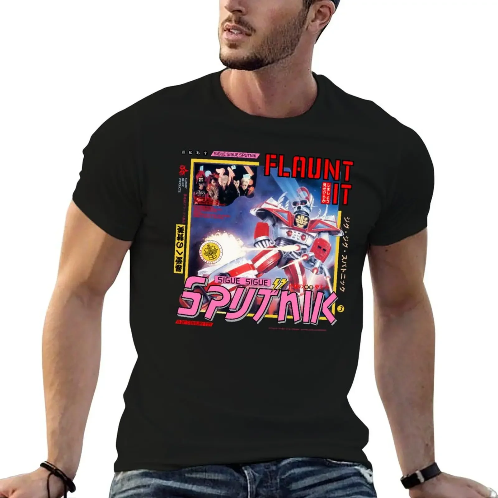 Sigue Sigue Sputnik - Flaunted T-Shirt custom t-shirts sublime clothes for men
Sigue Sigue Sputnik - Flaunted T-Shirt custom t-shirts sublime clothes for men