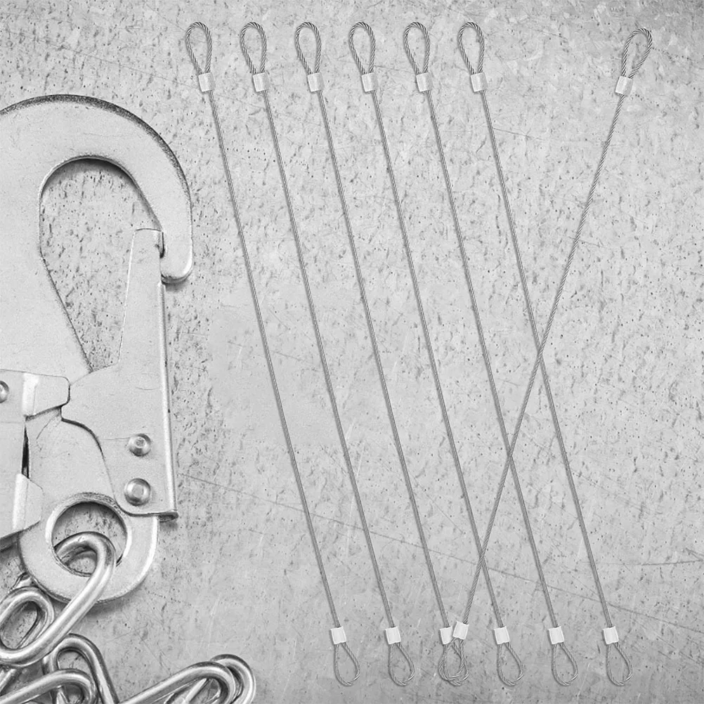 20PCS Stainless Wire Rope Aluminum Sleeve Security Heavy Duty Quick Fixation Antidrop Sturdy Versatile Home Construction
20PCS Stainless Wire Rope Aluminum Sleeve Security Heavy Duty Quick Fixation Antidrop Sturdy Versatile Home Construction