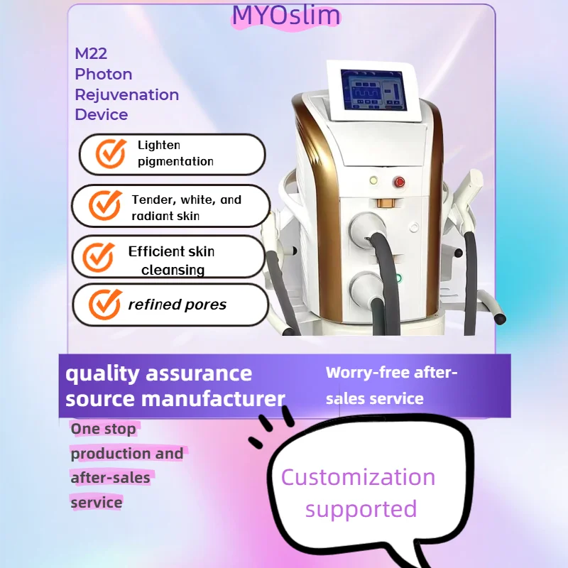 Premium M22 OPT IPL Skin Rejuvenation Machine Permanent Hair Remover Facial Brightening Vascular Problem Solution Device
Premium M22 OPT IPL Skin Rejuvenation Machine Permanent Hair Remover Facial Brightening Vascular Problem Solution Device