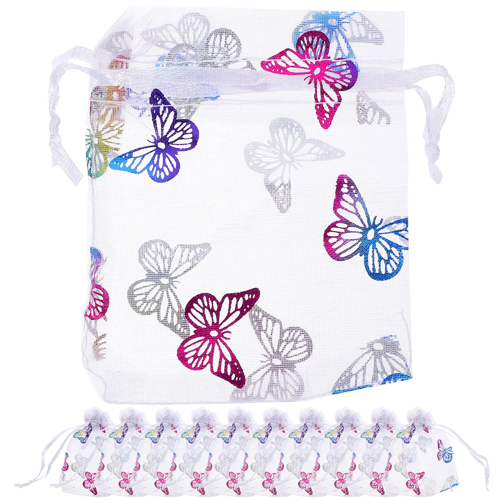 50 Pcs Gift Bag Small Organizer Bracelet Organza Mesh Bags for Gifts Yarn Jewelry Drawstring
50 Pcs Gift Bag Small Organizer Bracelet Organza Mesh Bags for Gifts Yarn Jewelry Drawstring
