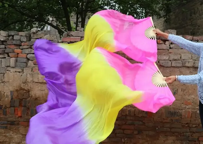 Customized Gradient Color Long Silk Fans Folding Dance Fan Belly Dace Stage Performance Props Hand Dye Real Silk Fan 1pc L+1pc R
Customized Gradient Color Long Silk Fans Folding Dance Fan Belly Dace Stage Performance Props Hand Dye Real Silk Fan 1pc L+1pc R
