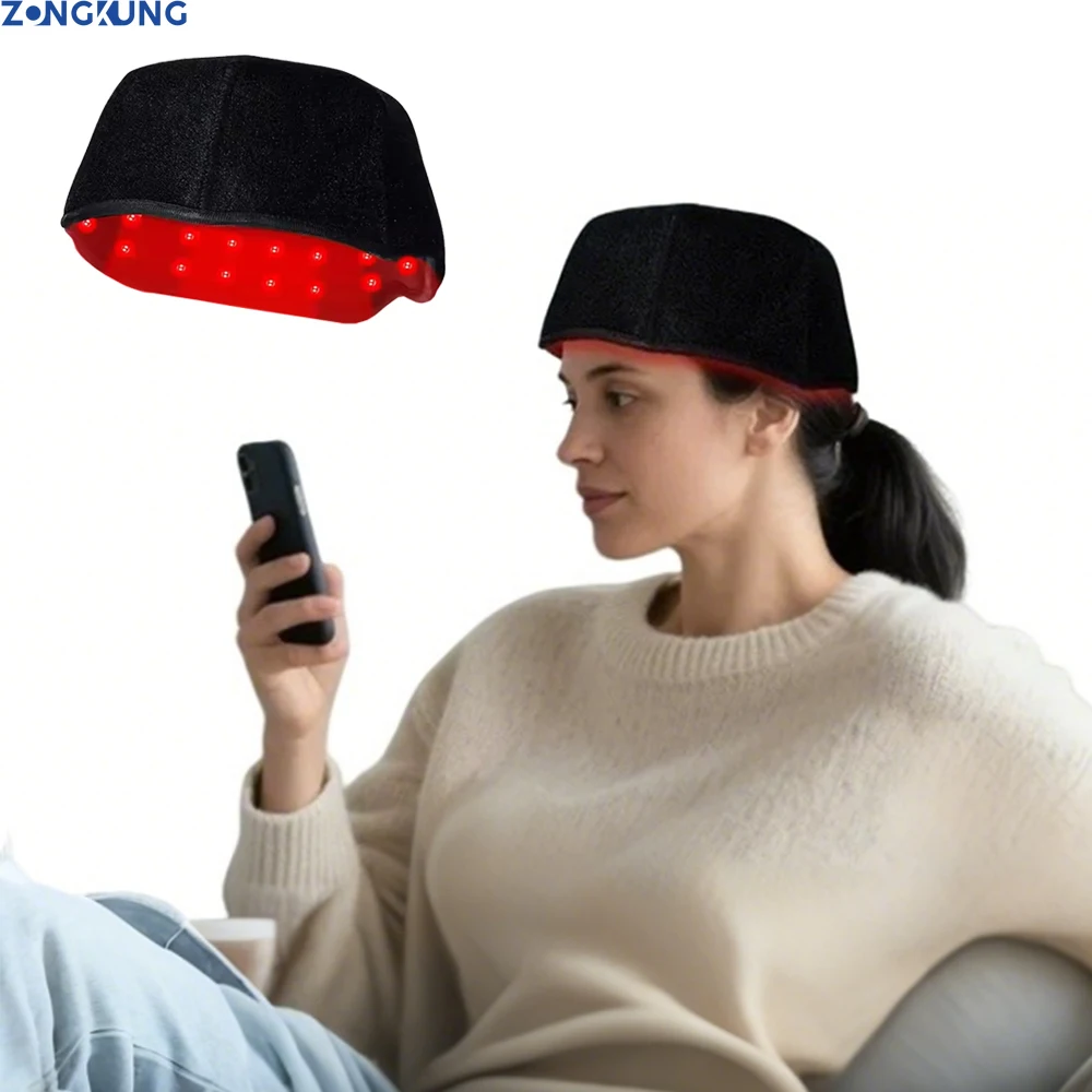 Инфракрасная терапевтическая шапка красного света и ближнего света для роста волос, 660 нм, 880 нм, светодиодная шапка, шлем для предотвращения потерь головы, релаксация, облегчение кожи головы
Инфракрасная терапевтическая шапка красного света и ближнего света для роста волос, 660 нм, 880 нм, светодиодная шапка, шлем для предотвращения потерь головы, релаксация, облегчение кожи головы