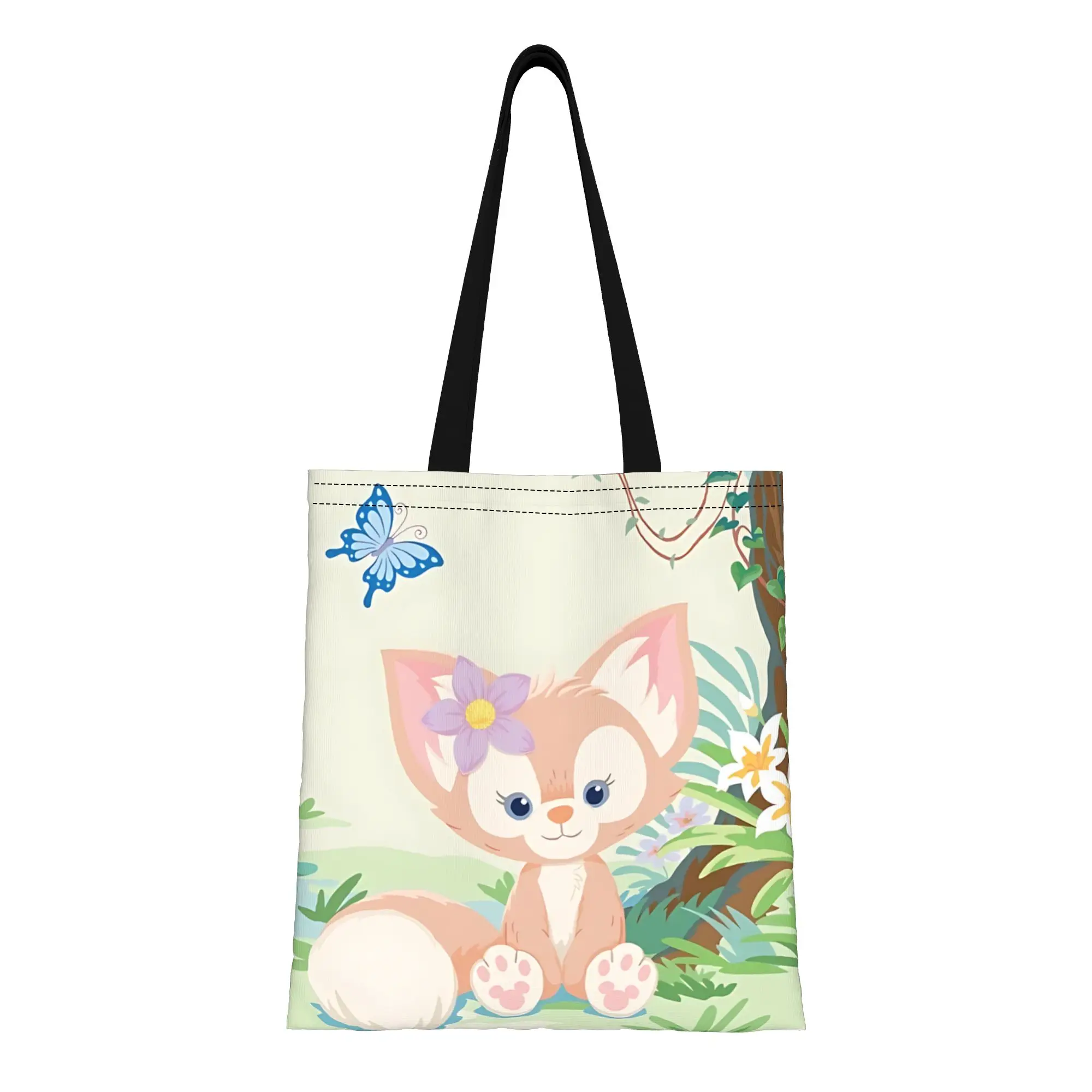 1PC back to school Disney Cartoon Duffy and friends Canvas LinaBell Pink fox Canvas Tote Bag Women'S Shoulder Handbag
1PC back to school Disney Cartoon Duffy and friends Canvas LinaBell Pink fox Canvas Tote Bag Women'S Shoulder Handbag