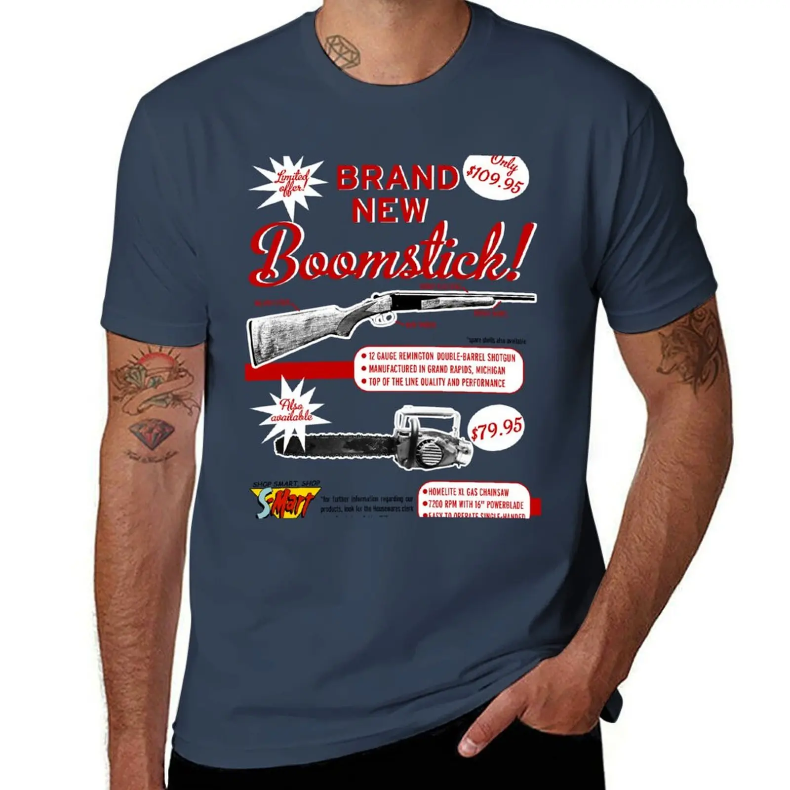 The brand new Boomstick T-Shirt shirts graphic graphics t shirts for men graphic
The brand new Boomstick T-Shirt shirts graphic graphics t shirts for men graphic