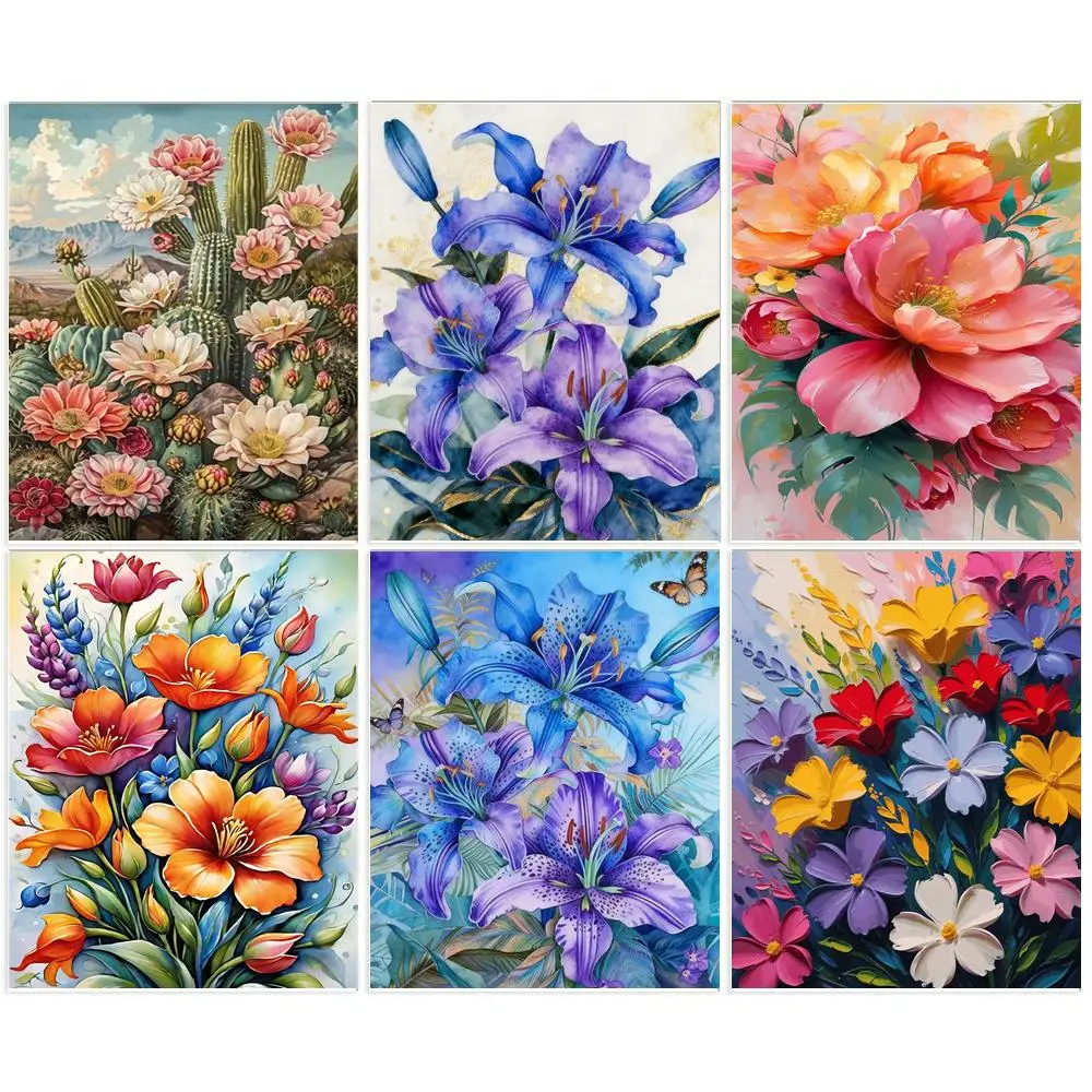 GATYZTORY Painting By Number Flowers Kits For Adults Handpainted DIY Picture By Number Succulent Plants On Canvas Home Decor
GATYZTORY Painting By Number Flowers Kits For Adults Handpainted DIY Picture By Number Succulent Plants On Canvas Home Decor