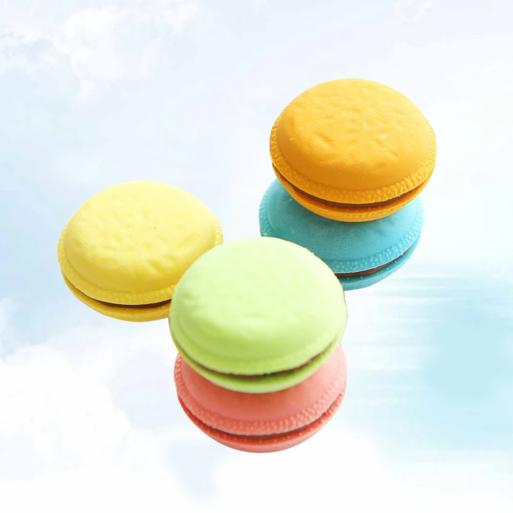 5 Pcs Sandwich Cookie Eraser Stationery Erasers Toys for Kids Cartoon Pencil Macaron Child
5 Pcs Sandwich Cookie Eraser Stationery Erasers Toys for Kids Cartoon Pencil Macaron Child