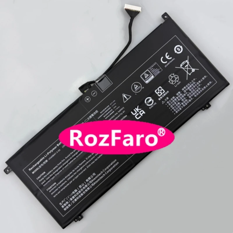 For Prostar V540TU V540BAT-3-55 Battery For Syspack WorkPro 14 Work 16 For Pcspecialist Fusion Copilot+ L240LU1 Lafite Ai V560TU
For Prostar V540TU V540BAT-3-55 Battery For Syspack WorkPro 14 Work 16 For Pcspecialist Fusion Copilot+ L240LU1 Lafite Ai V560TU