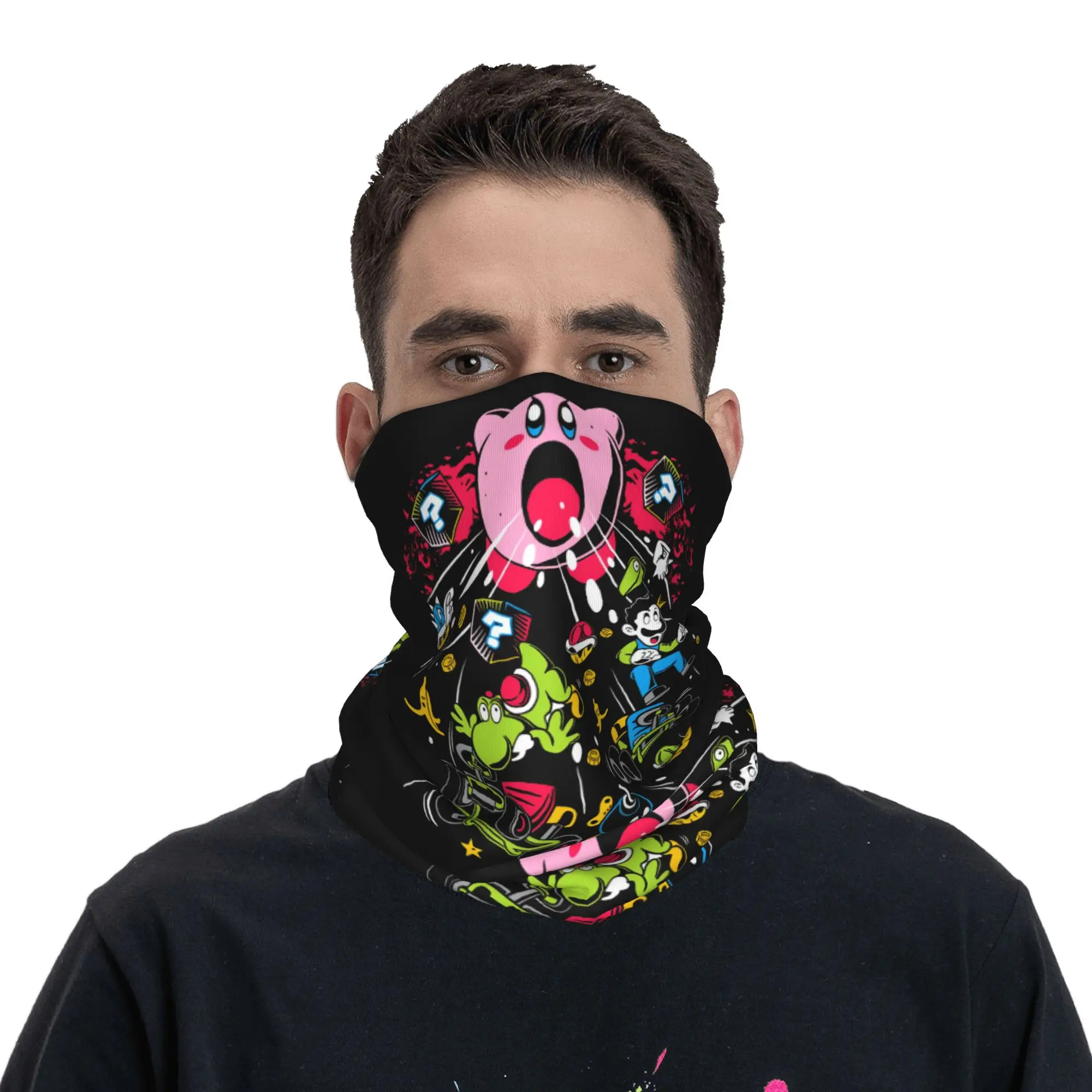 Kirbys Game Cute Bandana Winter Neck Warmer Men Windproof Wrap Face Scarf for Ski Cartoon Gaiter Headband
Kirbys Game Cute Bandana Winter Neck Warmer Men Windproof Wrap Face Scarf for Ski Cartoon Gaiter Headband