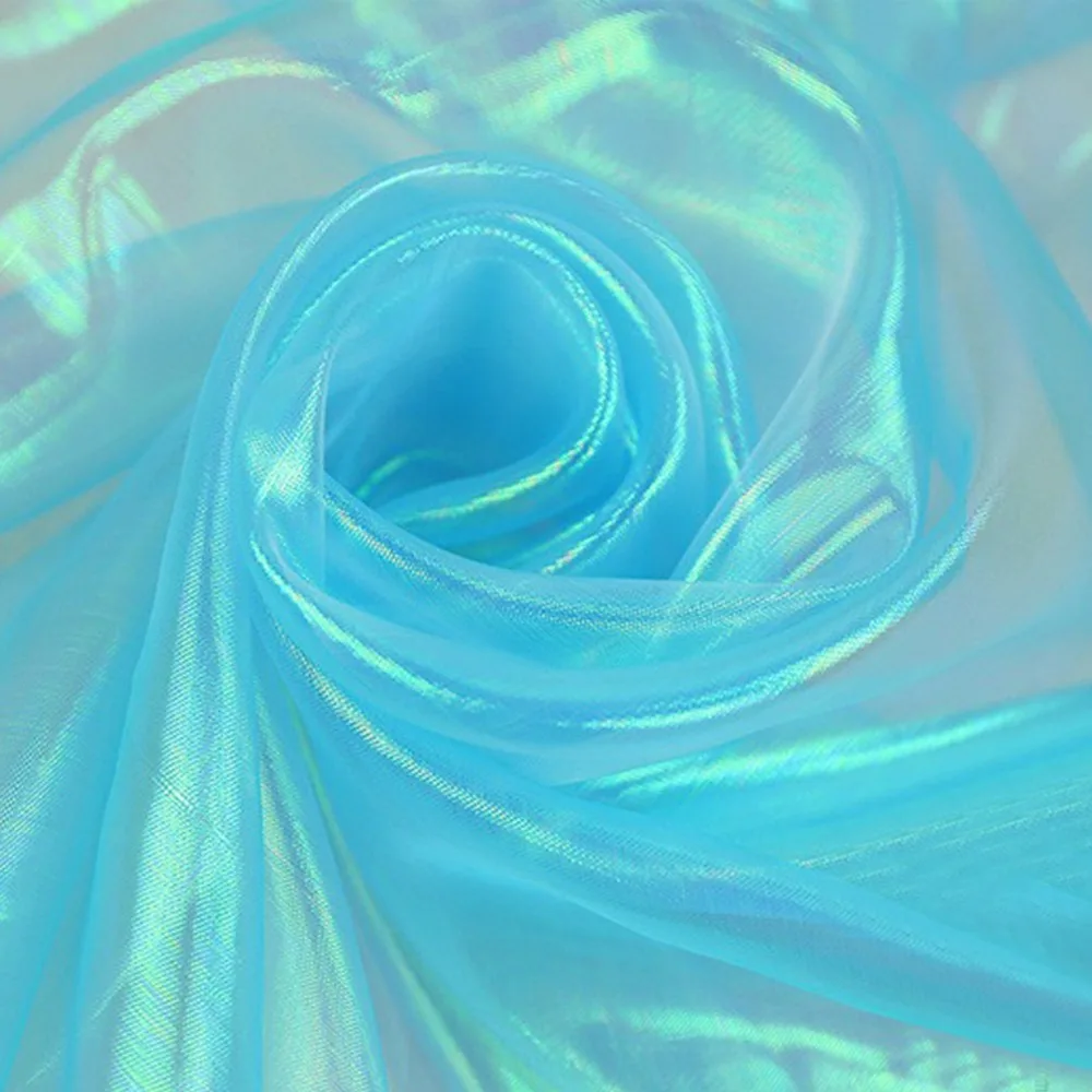 Skirts Clothes Sewing Shiny Laser Tulle Transparent Thin Organza Fabrics Soft Tulle Cloth Designer
Skirts Clothes Sewing Shiny Laser Tulle Transparent Thin Organza Fabrics Soft Tulle Cloth Designer