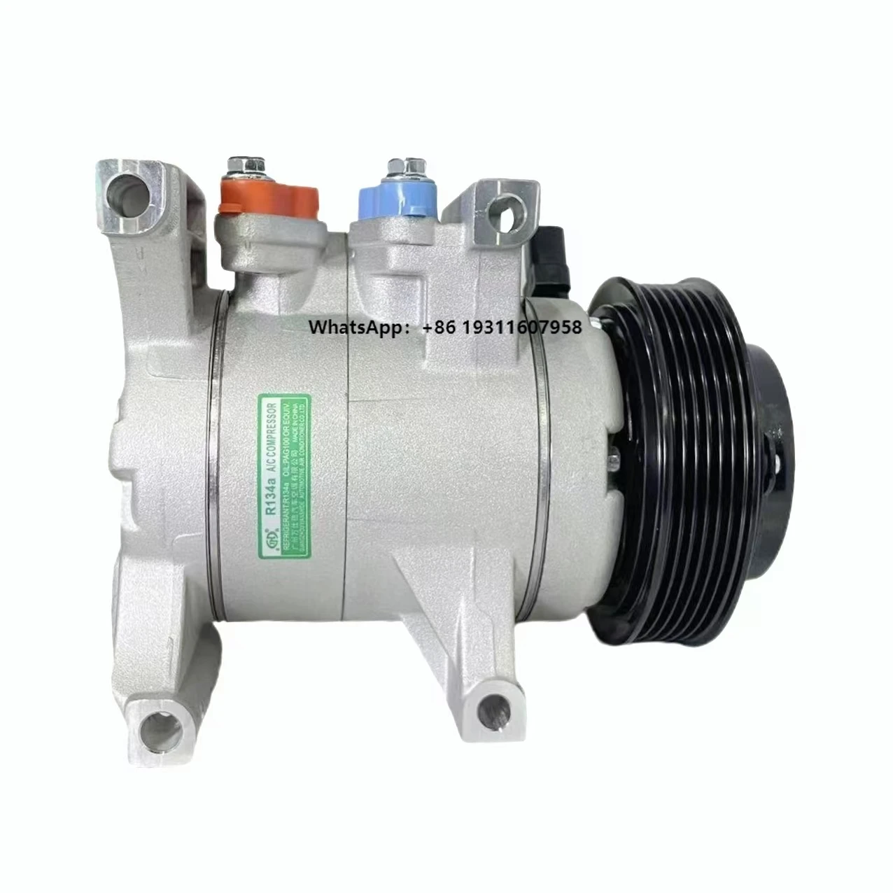 12V R134a Auto Parts High Efficiency RS18 Auto AC Compressor for Chrysler 300 OE 68294506AB 68251534AC 68294506AC
12V R134a Auto Parts High Efficiency RS18 Auto AC Compressor for Chrysler 300 OE 68294506AB 68251534AC 68294506AC