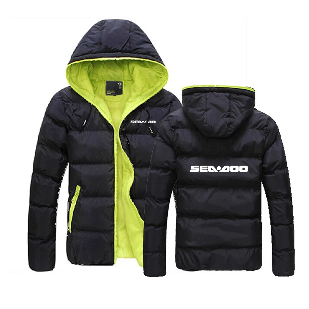 2024 Autumn Winter Mens Sea Doo Seadoo Moto Logo Print Outdoor Windproof Warm Zipper Casual Contrasting Color Hooded Down Jacket
2024 Autumn Winter Mens Sea Doo Seadoo Moto Logo Print Outdoor Windproof Warm Zipper Casual Contrasting Color Hooded Down Jacket