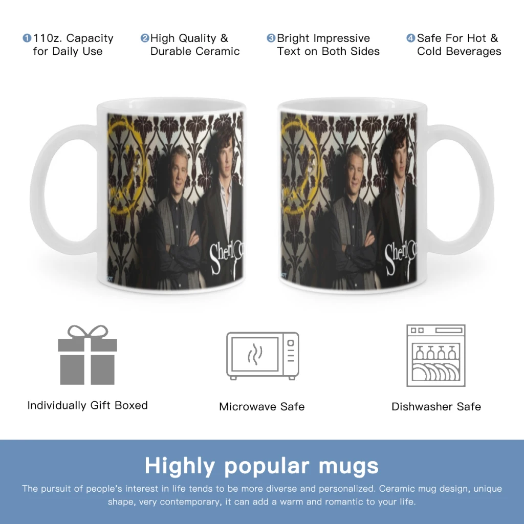 Reasoning TV Sherlock Free shipping Ceramic Cup Coffee Oatmeal Breakfast Cup Creative Personality Mug
Reasoning TV Sherlock Free shipping Ceramic Cup Coffee Oatmeal Breakfast Cup Creative Personality Mug